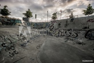 Bild på At the skatepark